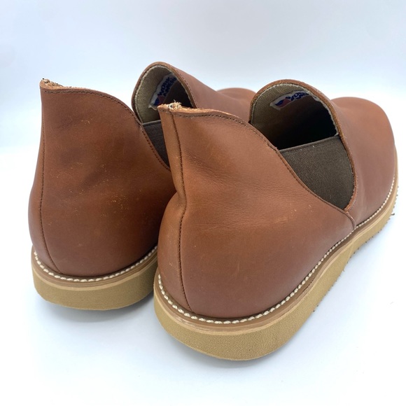 Men’s Size 12 3E Wide - Work America - Leather Work Boots Eva-Tech Sole - NEW - Picture 6 of 8